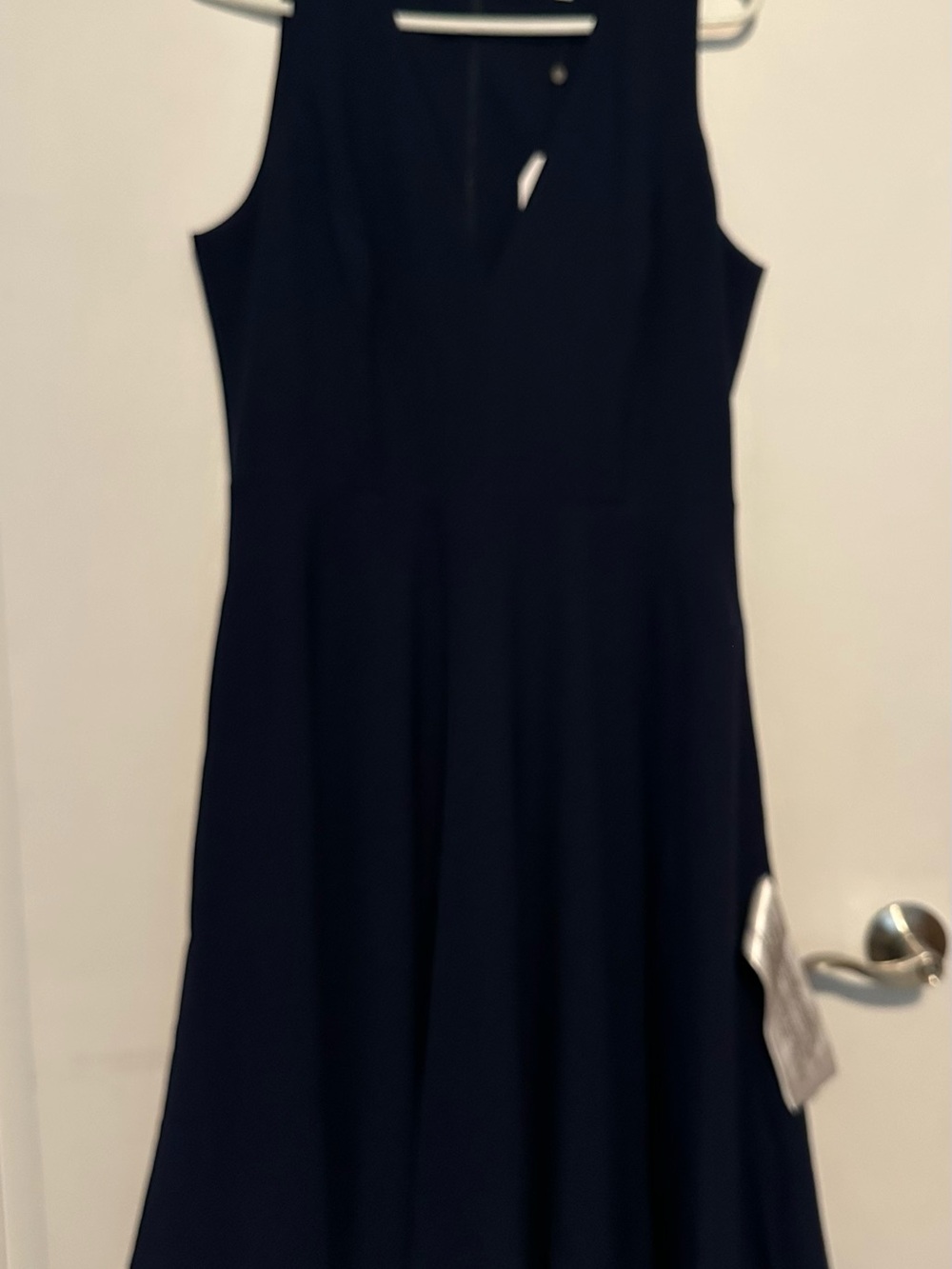 Dress the Population Black Sleeveless Midi Dress